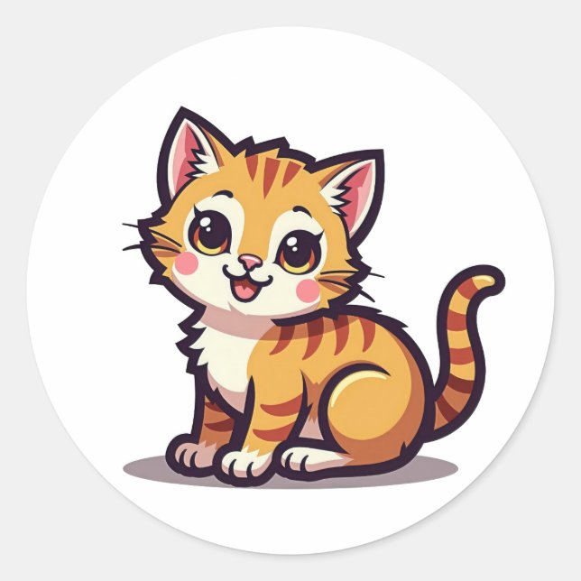 Adorable Kitten Sticker Pack (Front)