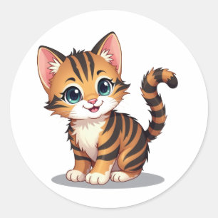 Adorable Kitten Stickers