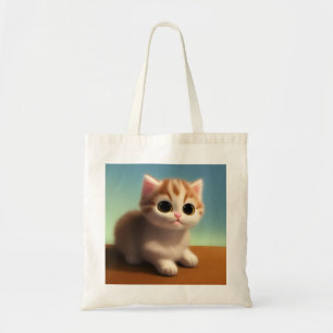 Adorable Kitten Tote Bag