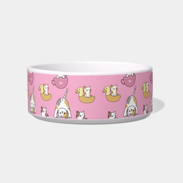 Adorable Kitty Cats Bowl (Front)