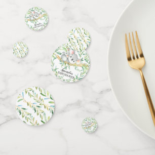 Adorable Koala Bear Baby Shower  Confetti