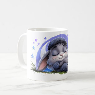 Adorable Lapin Sleepy Mug