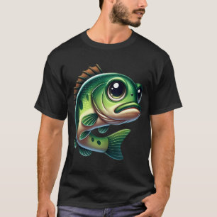 Adorable Largemouth Bass Fish T-Shirt