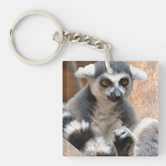Adorable Lemur Keychain