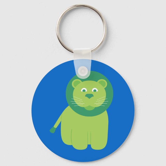 Adorable Lion Keychain (Front)