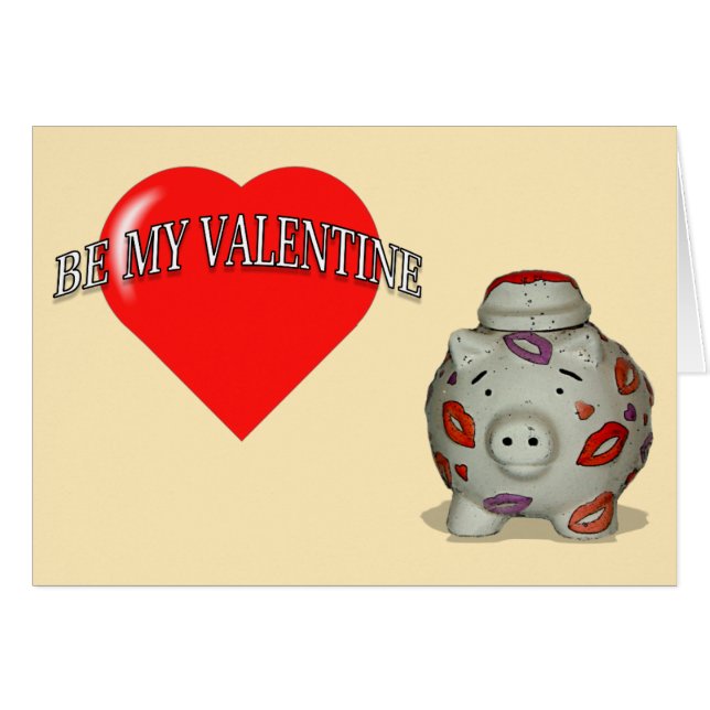 Adorable Lipstick Pig (Front Horizontal)