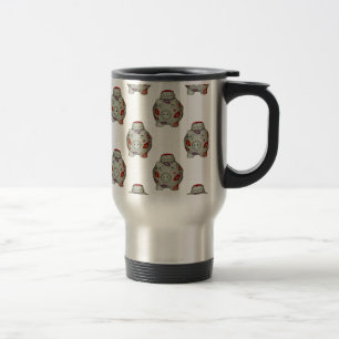 Adorable Lipstick Pig Travel Mug