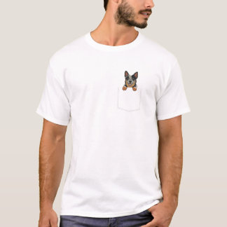 Adorable Little Australian Cattle Dog In The Pocke T-Shirt