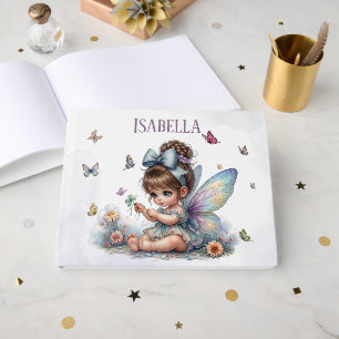 Adorable little fairy  guest book