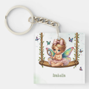 Adorable little fairy keychain