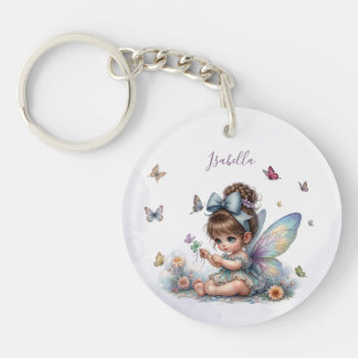 Adorable little fairy keychain