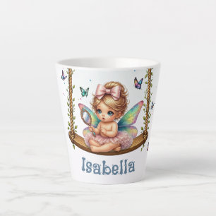 Adorable little fairy  latte mug