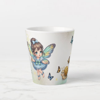Adorable little fairy latte mug
