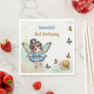 Adorable little fairy napkin