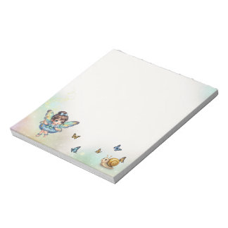 Adorable little fairy notepad