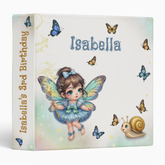 Adorable little fairy photo album binder