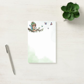 Adorable little fairy post-it notes