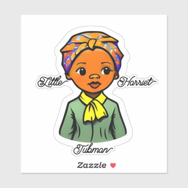 Adorable Little Harriet Tubman Black History (Sheet)