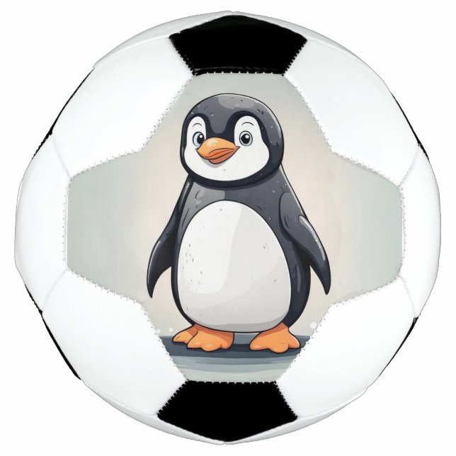 Adorable little penguin soccer ball (Front)