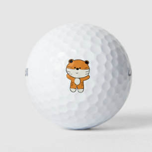 Adorable Little Tiger Golf Balls
