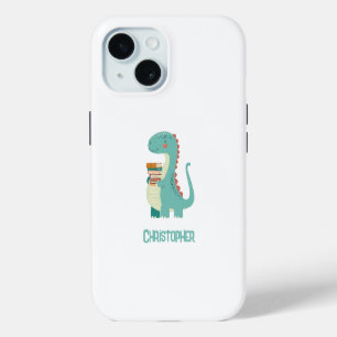 Adorable Louveur De Livre Dinosaure Avec Nom Enfan