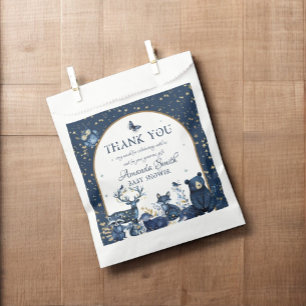 Adorable Magic Woodland Night Animal Baby Shower Favour Bag