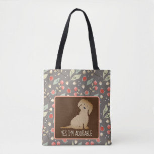 Adorable MALTIPOO Tote Bag