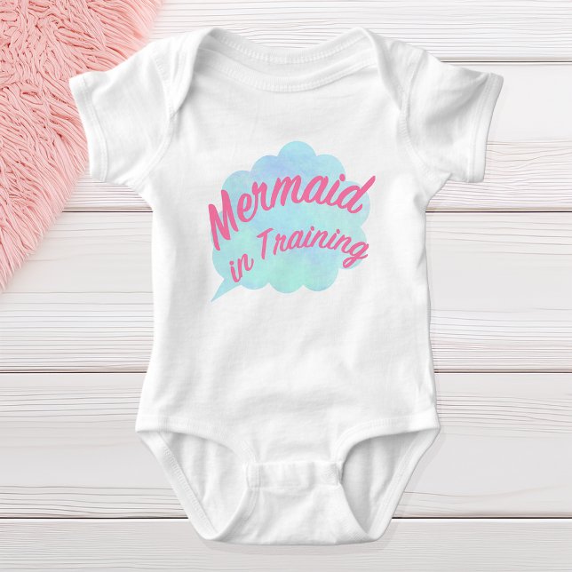 Adorable “Mermaid in Training” bodysuit (Creator Uploaded)