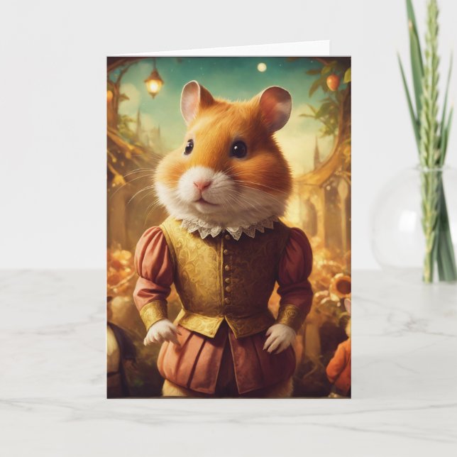 Adorable Midsummer Hamster Actor Card (Front)