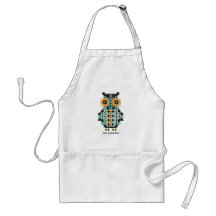 Adorable Modern Owl Quilt Pattern Apron