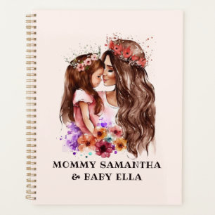 Adorable Mom and Daughter Bond (6) Planner