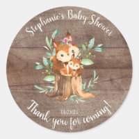 Adorable Mom & Baby Squirrel Baby Shower Favour