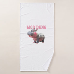 Adorable MOO DENG Baby Hippo Girls Kindergarten Vi