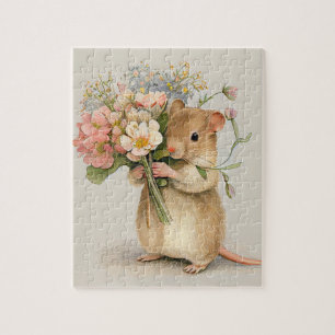 Adorable Mouse Jigsaw Puzzle