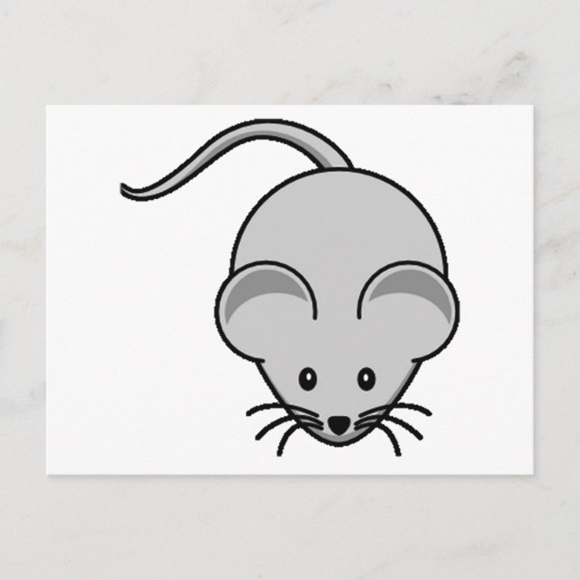 Adorable Mouse Postcard (Front)