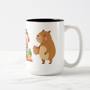 Adorable mug de capybara