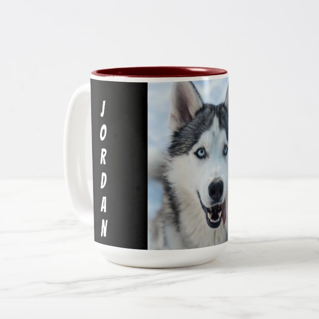 Adorable Mugs Portrait pour animaux (Devant gauche)