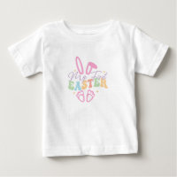 Adorable My First Easter Baby Pastel Bunny