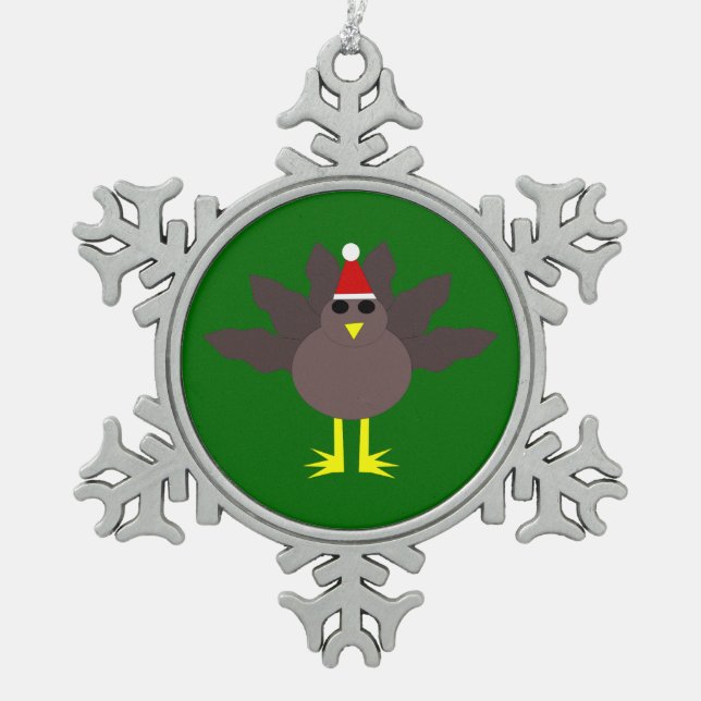 adorable Noël Turquie Ornement (Devant)