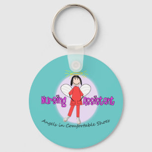 Adorable Nursing Assistant Gifts Keychain