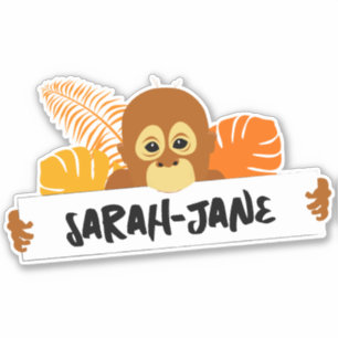 Adorable Orangutan Personalised