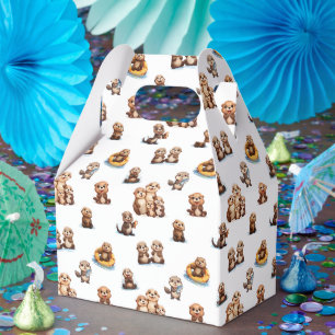 Adorable Otters! Favor Box