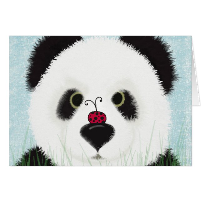 Adorable Ours De Panda (Devant horizontal)