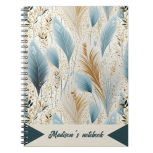 Adorable Pampas Grass Notebook
