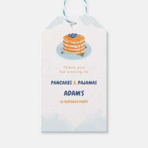 Adorable Pancakes and Pyjamas Gift Tags