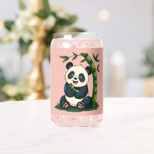 Adorable Panda Accrocher Bamboo Cute Cartoon Art