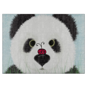 Adorable Panda Bear Cutting Board