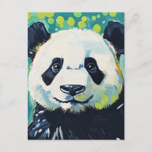 Adorable Panda Bear Postcard