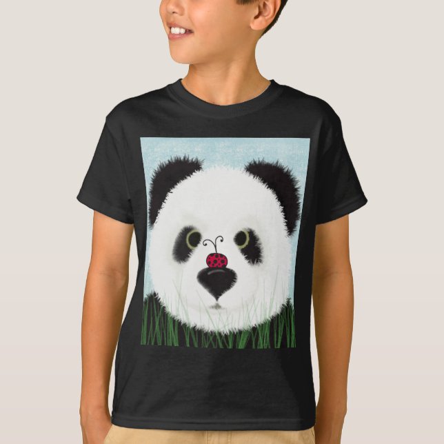 Adorable Panda Bear T-Shirt (Front)