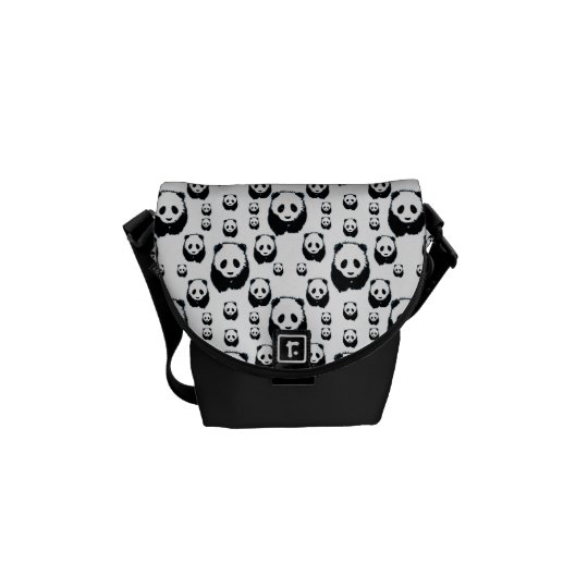 Adorable Panda Pattern Messenger Bags